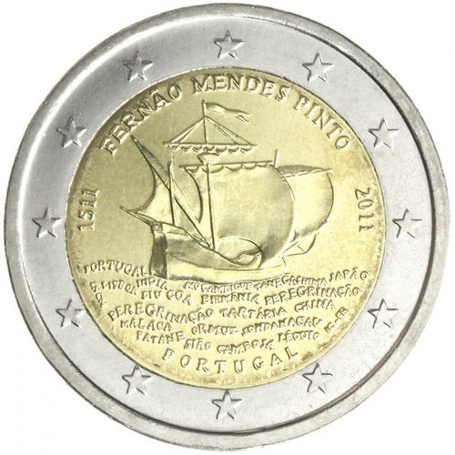 2 Euros Conmemorativos Portugal 2011 Moneda