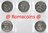 2 Euro Commemorative Coins Germany 2012 Neuschwanstein 5 Mints