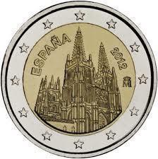 2 Euro Commemorativi Spagna 2012 Moneta
