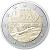 2 Euro Commemorativi Francia 2014 Moneta D-Day