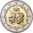 2 Euros Conmemorativos Luxemburgo 2014 Moneda Gran Duque Juan