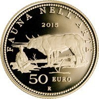 20 + 50 Euro Italia 2015 Oro Fondo Specchio Proof