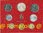 Vatikan Kms 1967 Paul VI Kursmünzensatz Lire Stempelglanz
