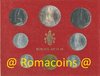Vatikan Kms 1966 Paul VI Kursmünzensatz Lire Stempelglanz