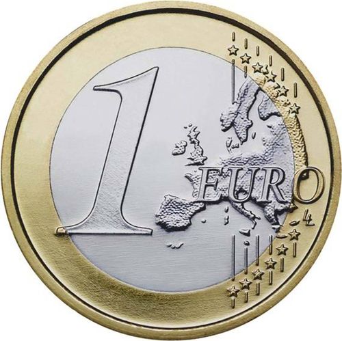 Moneda 1 Euro Italia 2014 Uomo Vitruviano Fdc Unc