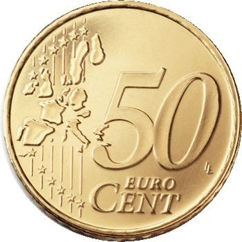 50 Centesimi Italia 2014 Euro Fdc Unc