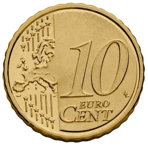 Moneda 10 Centimos Italia 2015 Euros Fdc Unc