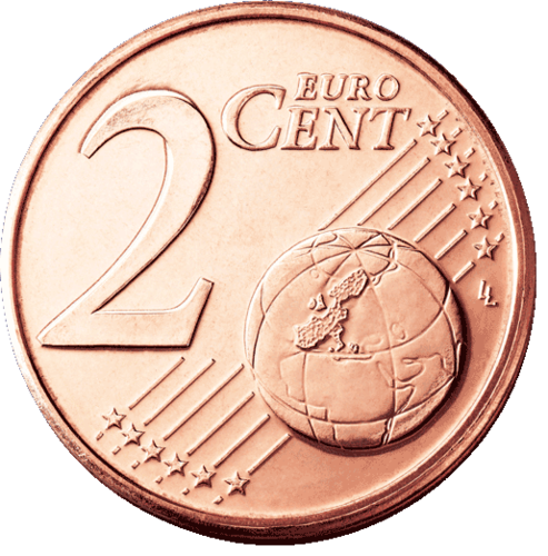 2 Centesimi Italia 2015 Euro Fdc Unc
