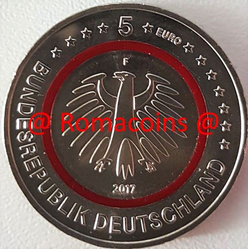 5 Euros Alemania 2017 Zona Tropical  Moneda Unc