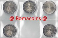 2 Euros Conmemorativos Alemania 2015 Monedas 5 Cecas A D F G J