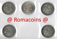 2 Euro Commemorativi Germania 2014 Monete 5 Zecche A D F G J