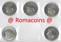 2 Euros Conmemorativos Alemania 2011 Monedas 5 Cecas A D F G J