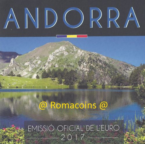 Divisionale Andorra 2017 Fior di Conio Fdc