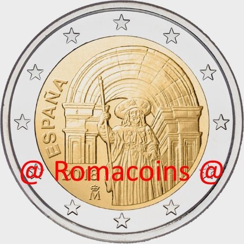 2 Euros Conmemorativos España 2018 Santiago de Compostela