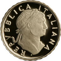 10 Euros Italia 2018 Moneda Emperador Traiano Oro Proof