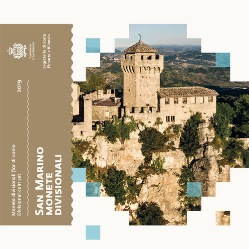 Cartera San Marino 2019 Oficial 8 Monedas Euroset