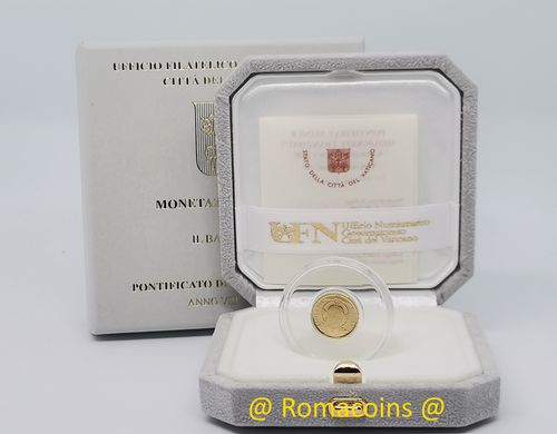 10 Euro Vatican 2020 Gold Coin Proof Baptism