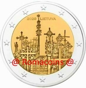 2 Euro Commemorativi Lituania 2020 Collina delle Croci