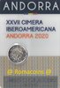 Coincard Andorra 2020 2 Euro Vertice Iberoamericano