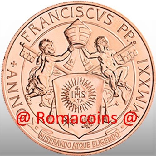 20 Euros Vaticano 2021 San Pedro en Cobre Unc