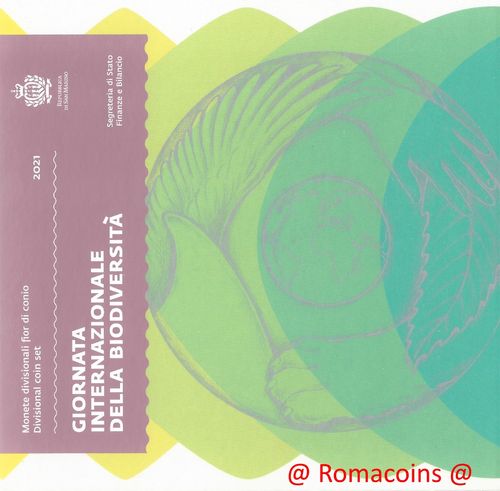 Cartera San Marino 2021 Oficial 9 Monedas Euroset