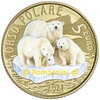 5 Euro Italia 2021 Orso Polare Moneta Mondo Sostenibile
