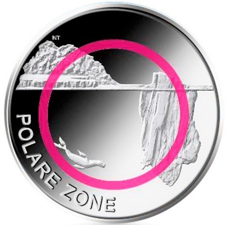 5 Euros Alemania 2021 Zona Polar Moneda Unc