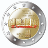 2 Euros Conmemorativos Malta 2021 Tarxien Moneda Unc
