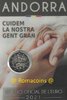 Coincard Andorra 2021 2 Euro Pflege alter Menschen