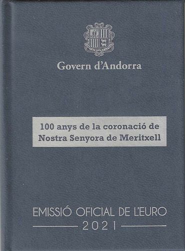 Coincard Andorra 2021 2 Euros Nuestra Señora de Meritxell Proof