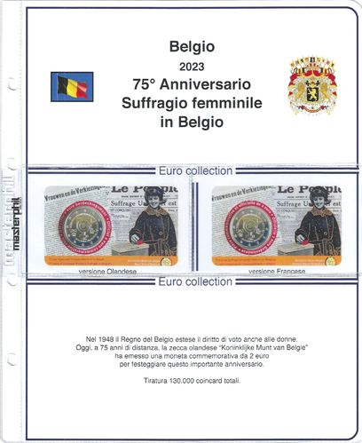 Aggiornamento per Coincard Belgio 2023 Numero 1